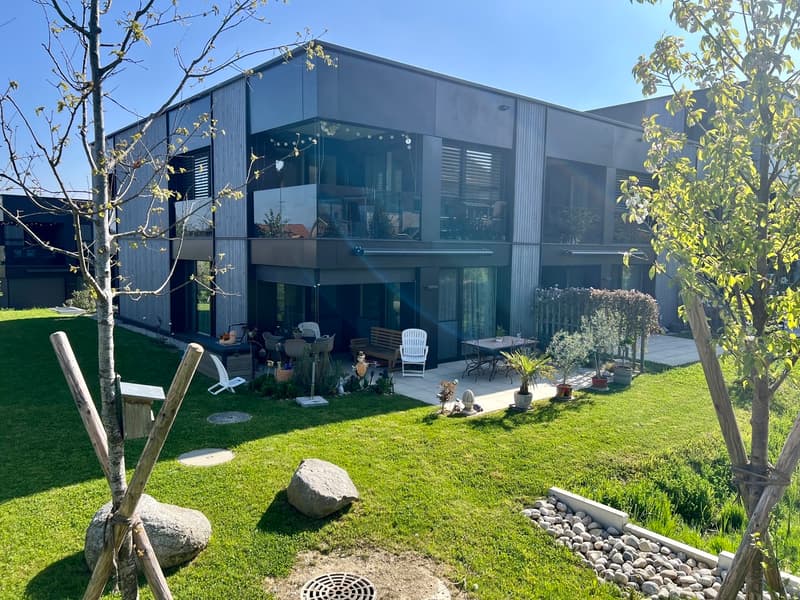 MAGNIFIQUE 3,5 PCES D'UNE SURFACE ppe DE 88 M2 AVEC JARDIN DE 149 M2 (13)