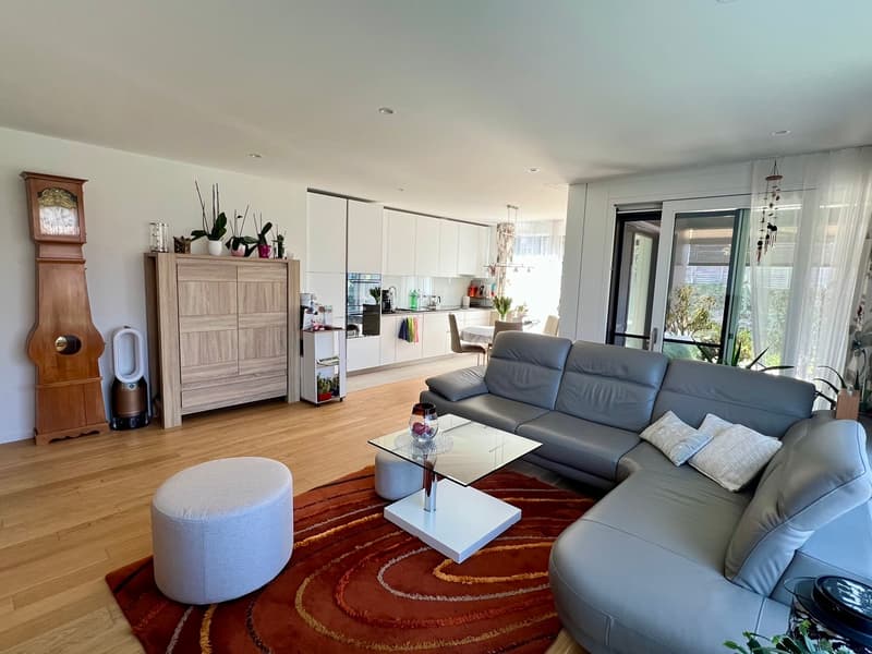 MAGNIFIQUE 3,5 PCES D'UNE SURFACE ppe DE 88 M2 AVEC JARDIN DE 149 M2 (6)