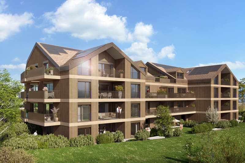 A VENDRE SUR PLANS APPARTEMENT 2,5 PCES (61 M2 PPE) AU 2EME ETAGE (3)