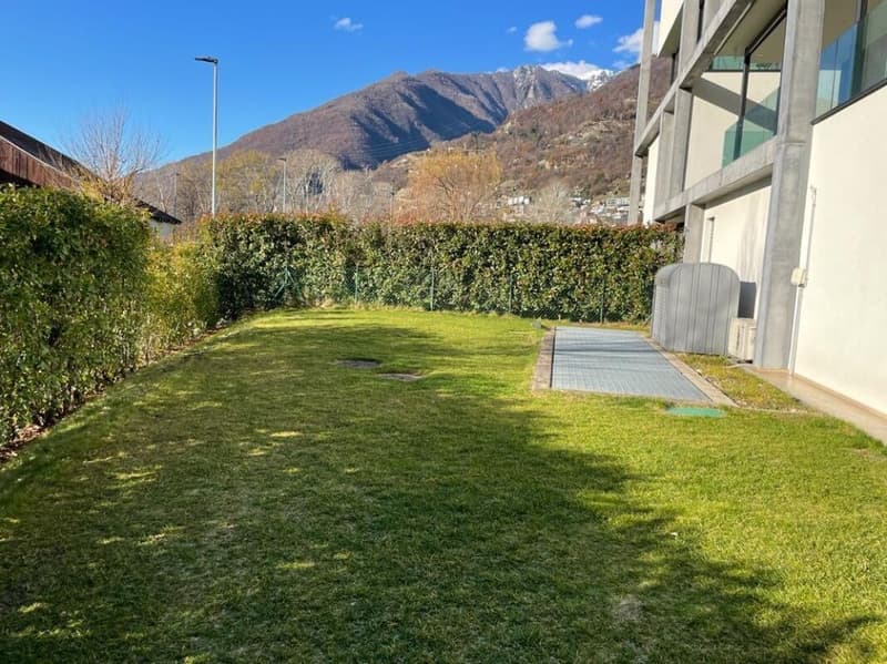 Res. Leche Park, appartamento con giardino di 3.5 locali, Bellinzona (2)