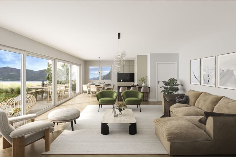 Residenza Riasco Riva, Appartamenti di 3.5 locali, Brissago (A0.02) (6)