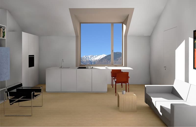 Residenza Pron,  4.5 Locali, Piano Terra,  Con Giardino, Sud, Giubiasco ppp 3 (5)