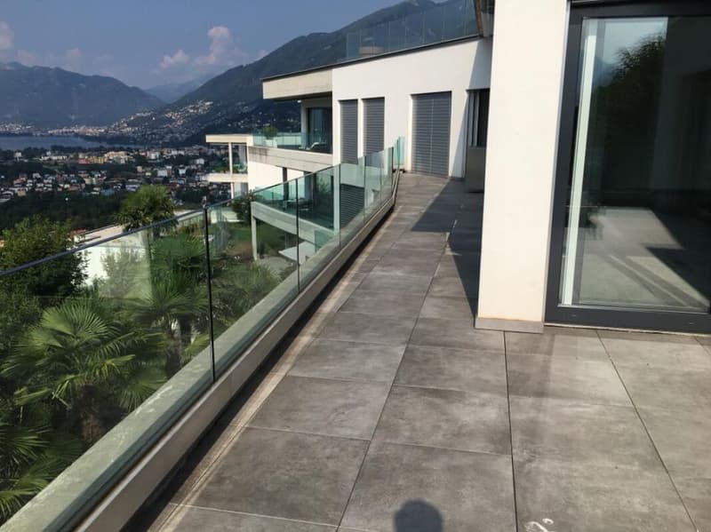 Anche residenza secondaria - Res. Diamante, attico di 4.5 locali con vista lago, Gordola (5)