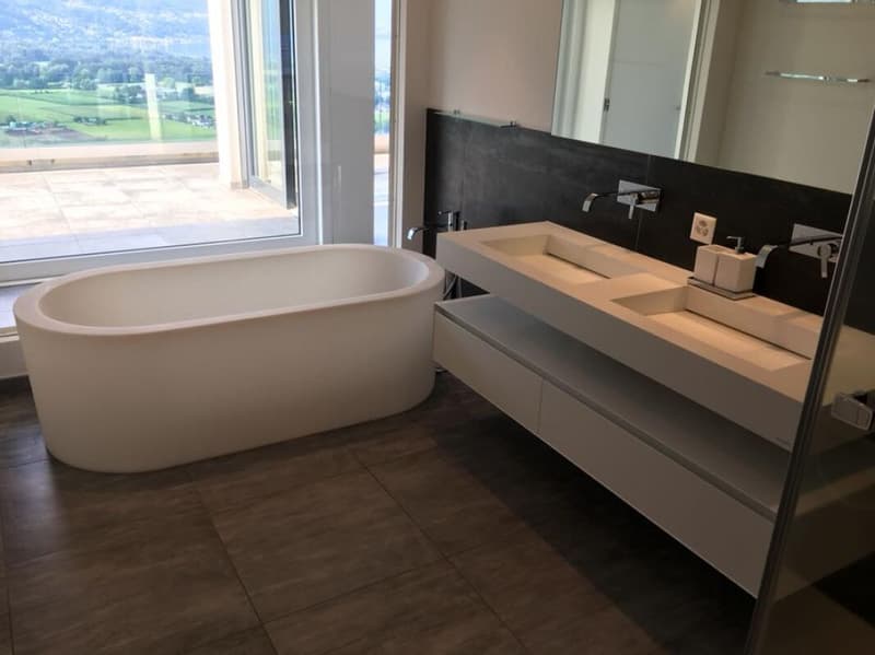 Anche residenza secondaria - Res. Diamante, attico di 4.5 locali con vista lago, Gordola (12)