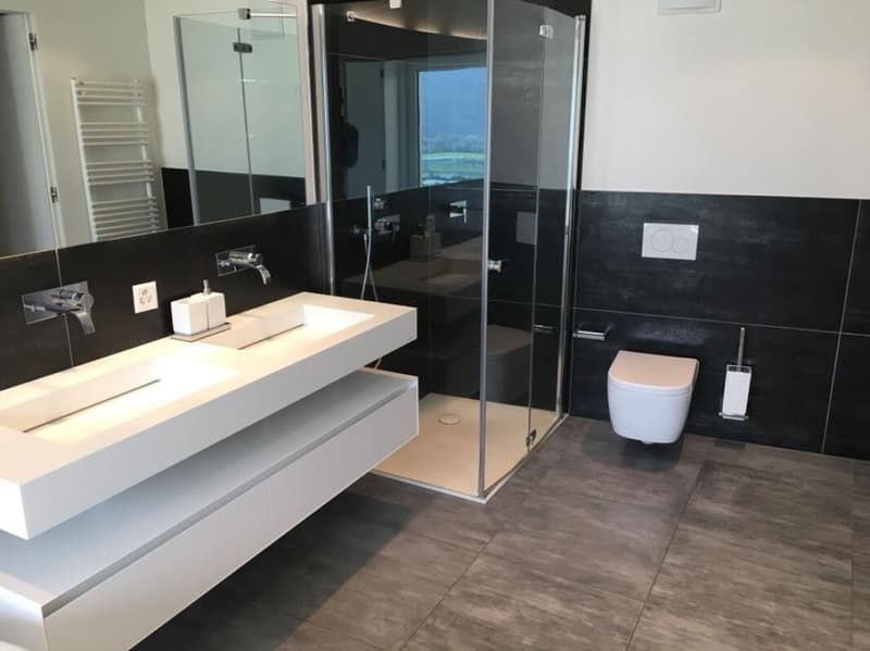 Anche residenza secondaria - Res. Diamante, attico di 4.5 locali con vista lago, Gordola (13)