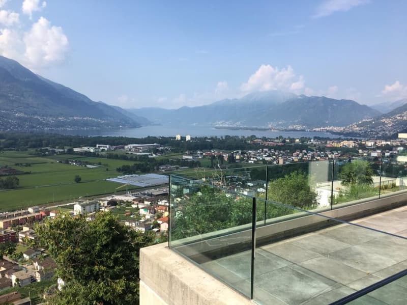Anche residenza secondaria - Res. Diamante, attico di 4.5 locali con vista lago, Gordola (6)