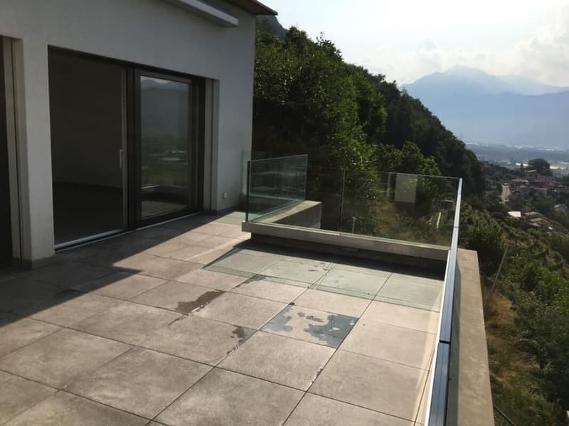 Anche residenza secondaria - Res. Diamante, attico di 4.5 locali con vista lago, Gordola (8)