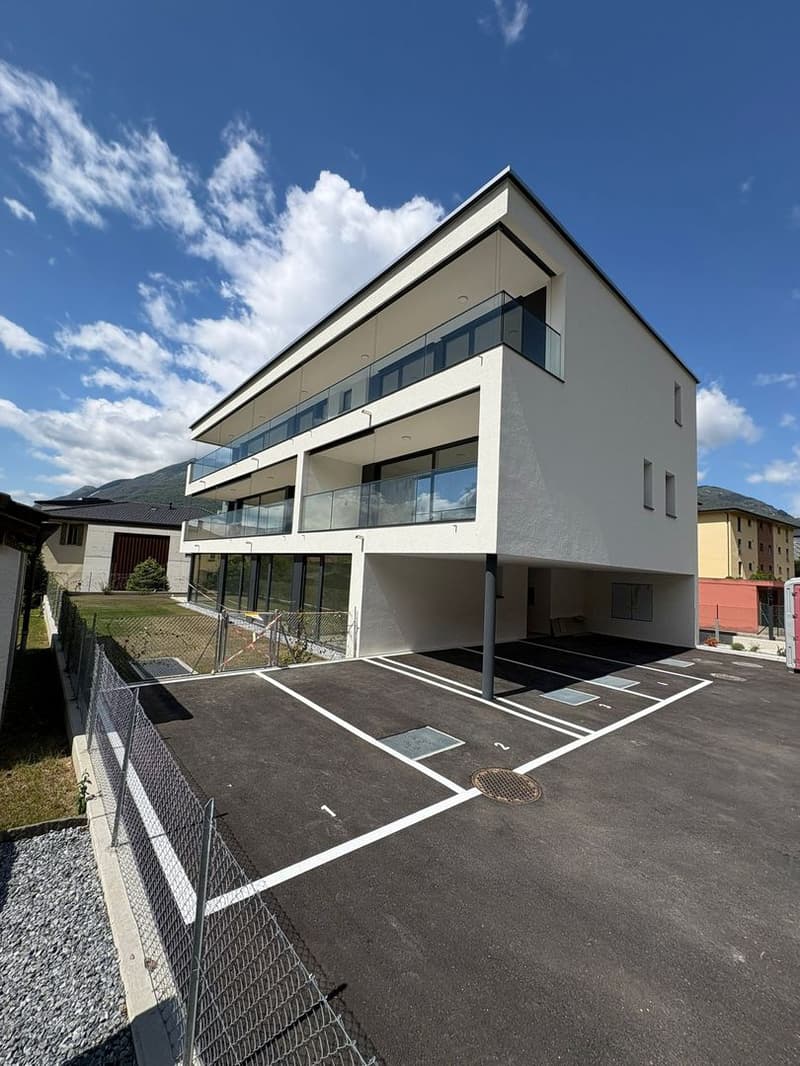 Elegante appartamento di 4.5 locali con giardino privato a Giubiasco (13)