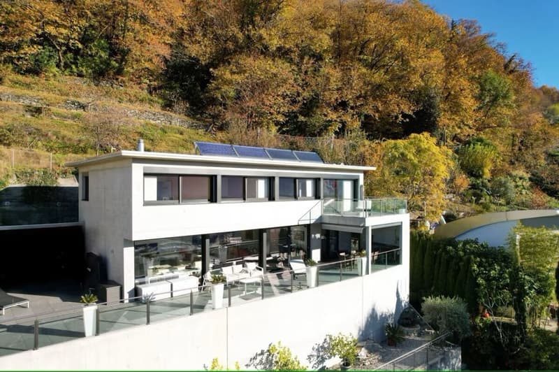 Villa Orchidea Esclusiva e Moderna unifamiliare 5.5 Locali Vista lago (1)