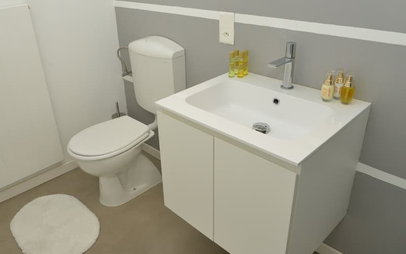Monolocale ammobiliato con balcone a Paradiso (9)