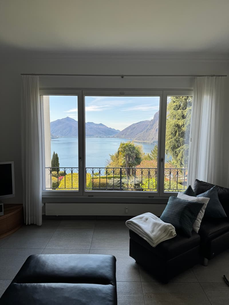 Elegante appartamento 3.5 locali con vista lago a Ruvigliana (4)