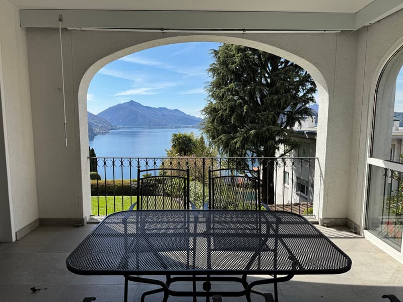 Elegante appartamento 3.5 locali con vista lago a Ruvigliana (1)