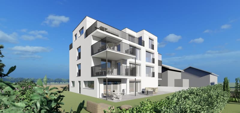 3.5-Zi.-Attika, 44.6 m² Terrasse, Wiesendangen (ZH) - Neubau (1)