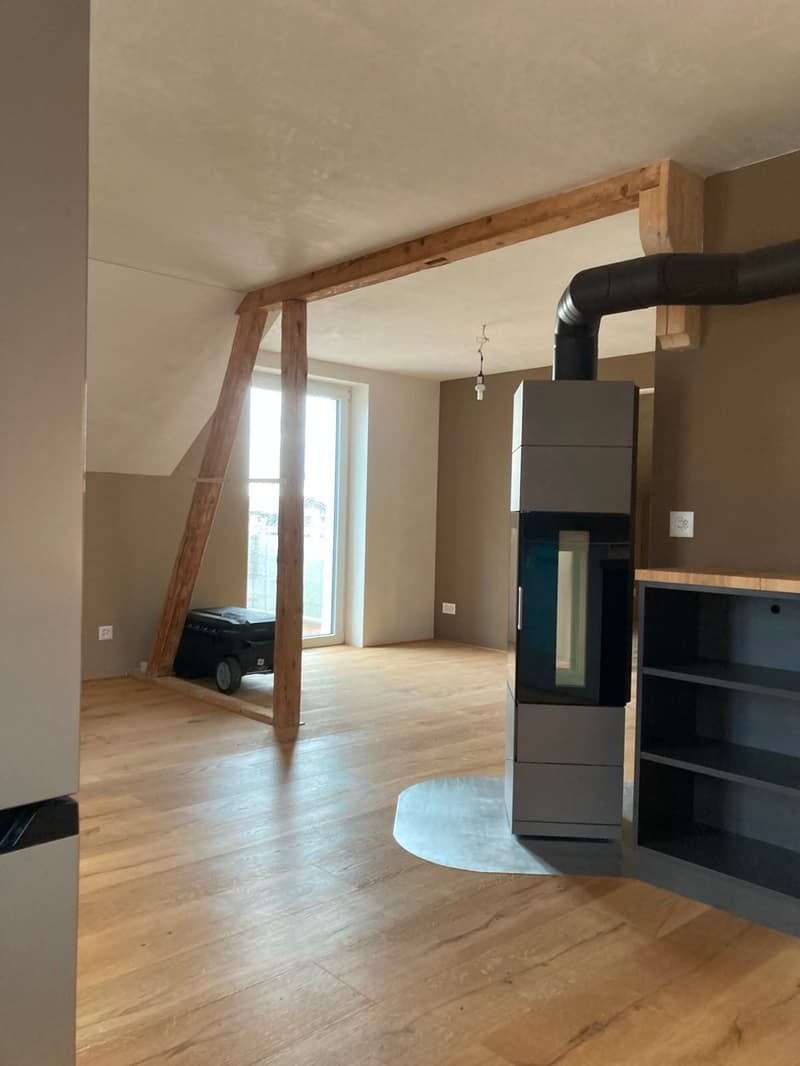 2.5-Zi. Dachwohnung mit Cheminée in Siebnen mieten (2)
