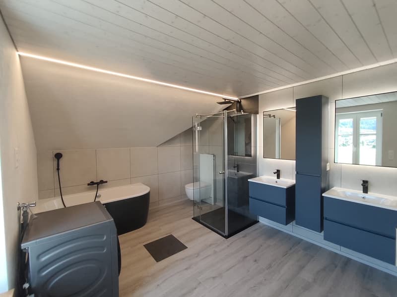 2.5-Zi. Dachwohnung mit Cheminée in Siebnen mieten (4)