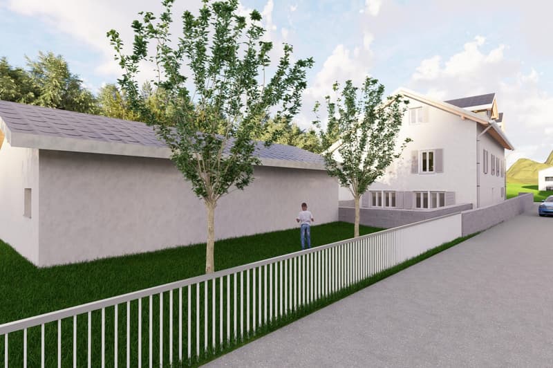 Charmantes Doppeleinfamilienhaus in Churwalden, 4.5 Zimmer (4)