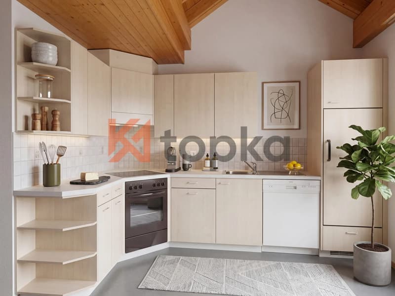 Helle 3.5-Zi.-Dachwohnung mit Weitblick in Wald AR mieten (3)