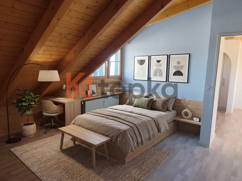 Helle 3.5-Zi.-Dachwohnung mit Weitblick in Wald AR mieten (7)