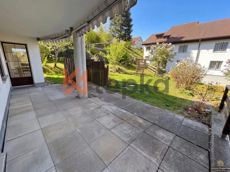 4.5-Zimmer-Gartenwohnung mit gedeckter Terrasse in Wald AR mieten (3)