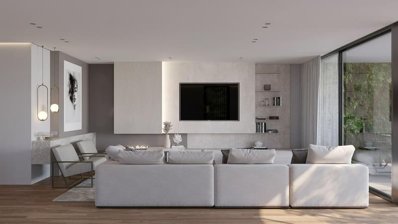 AFFACCIO ESCLUSIVO SUL LAGO: ELEGANTE 5.5 LOCALI CON AMPIA TERRAZZA (7)
