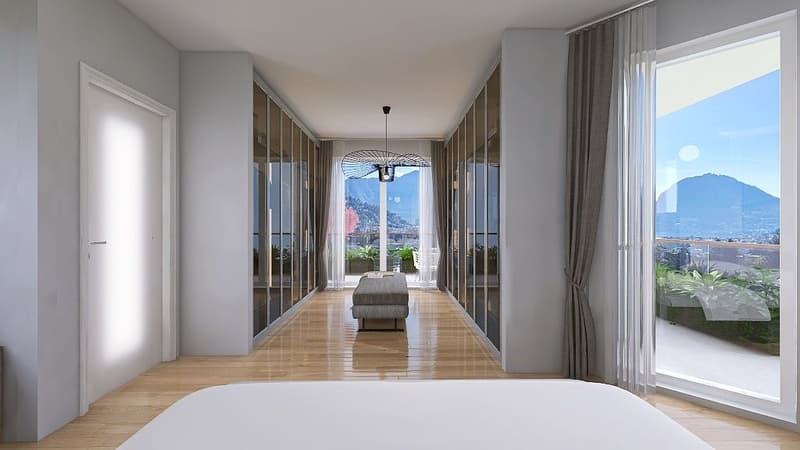 ATTICO CON TERRAZZA E VISTA LAGO (7)