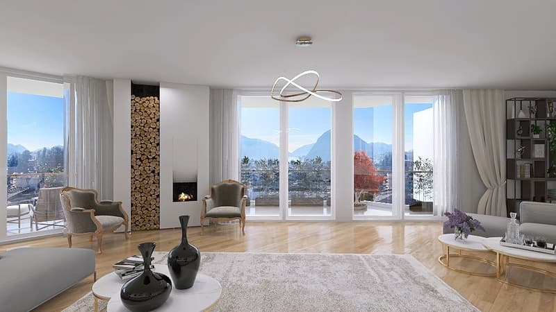 ATTICO CON TERRAZZA E VISTA LAGO (2)