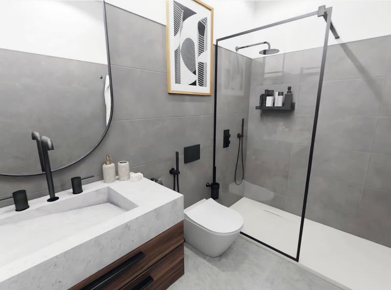 ELEGANTE CASA DUPLEX CON UNITÀ SECONDARIA INDIPENDENTE E GIARDINO (9)