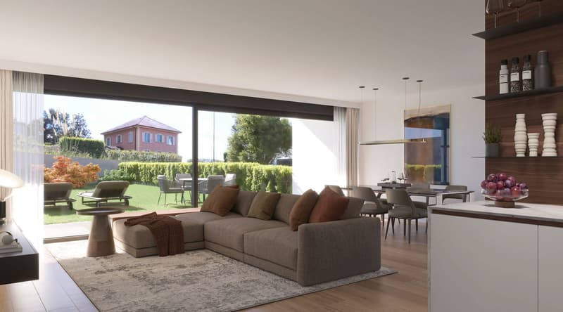 NUOVI ED ESCLUSIVI APPARTAMENTI CON GIARDINO E VISTA PANORAMICA (4)