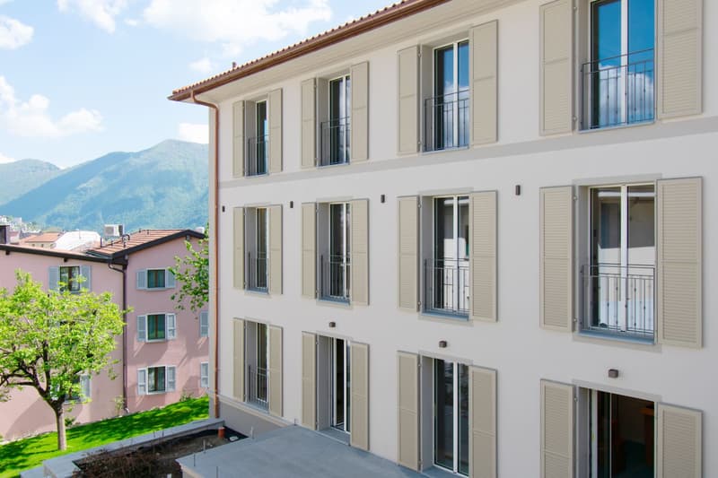 LUSSUOSO APPARTAMENTO 5.5 LOCALI NEL CUORE DI LUGANO (12)