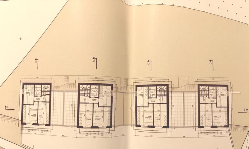 Terreno con progetto approvato per 4 case a Lugano-Valcolla (5)