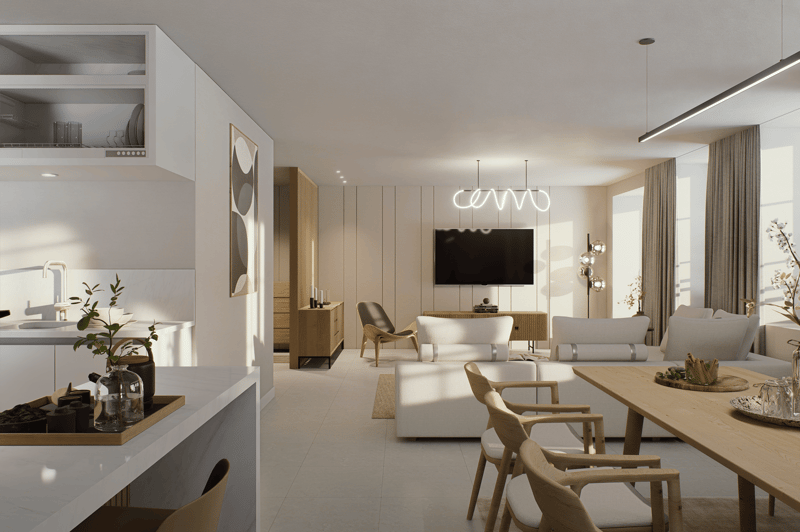 Appartement neuf de 2,5 pièces à Autigny duplex avec une place de parking (LOT 2) (4)