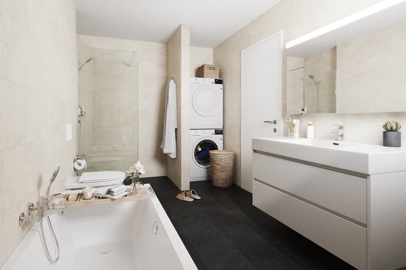 3.5-Zimmer-Attikawohnung mit 2 Terrassen (5)