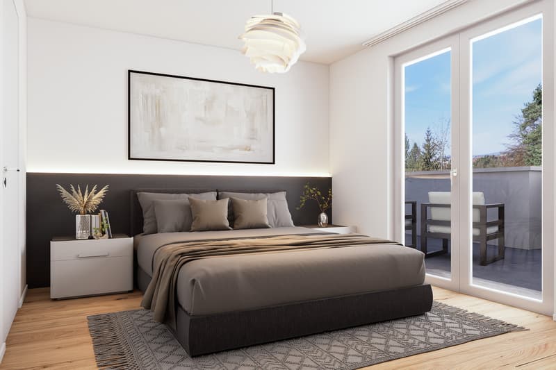 3.5-Zimmer-Attikawohnung mit 2 Terrassen (6)