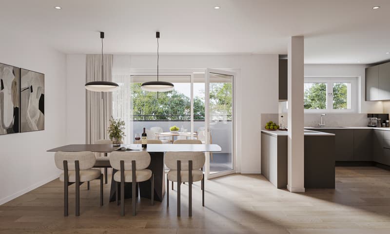 4.5 Zimmer Eigentumswohnung mit 3 Balkonen (2)