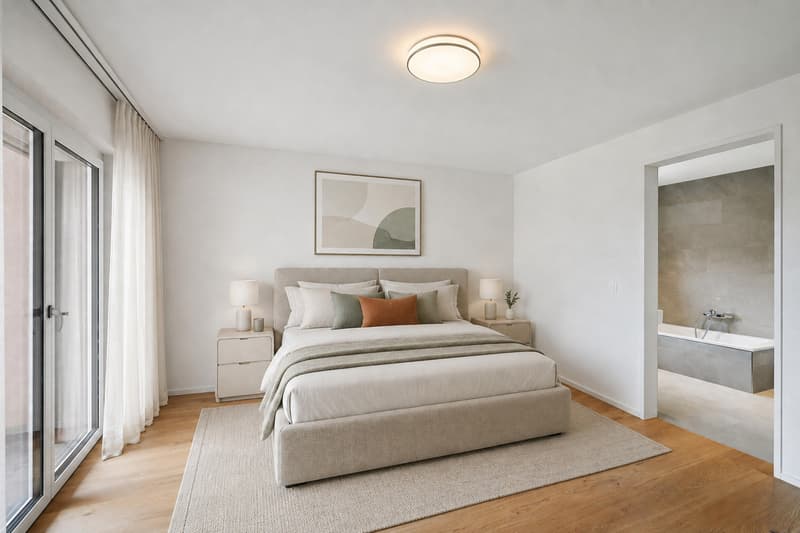 Moderne 4.5-Zimmerwohnung mit drei gedeckten Balkonen (4)