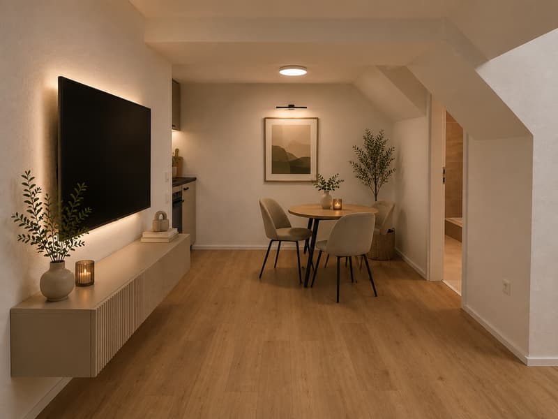 Moderne 1.5-Zimmer-Wohnung – mit Terrasse ! (3)