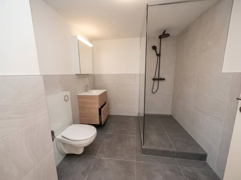 Badezimmer mit Dusche