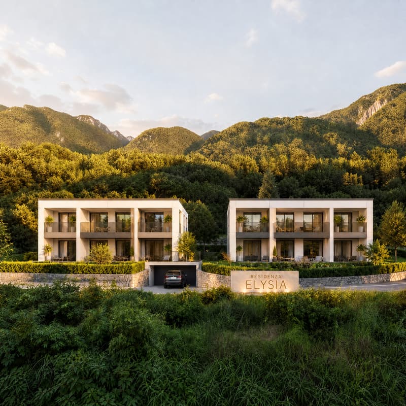 Nuovi Appartamenti Esclusivi con Vista Lago a Melano (2)