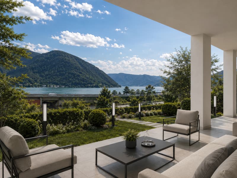 Nuovi Appartamenti Esclusivi con Vista Lago a Melano (12)