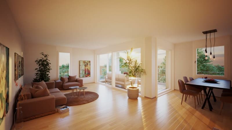 W07 Attraktive 4½-Zimmer-Dachwohnung mit Weitblick (1)