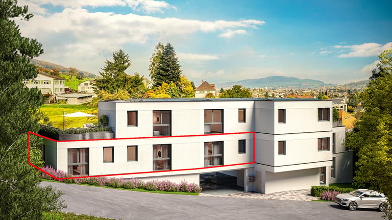 Aussenansicht - Wohnung Nr. 03