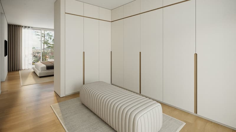 Schlafzimmer / Ankleideraum