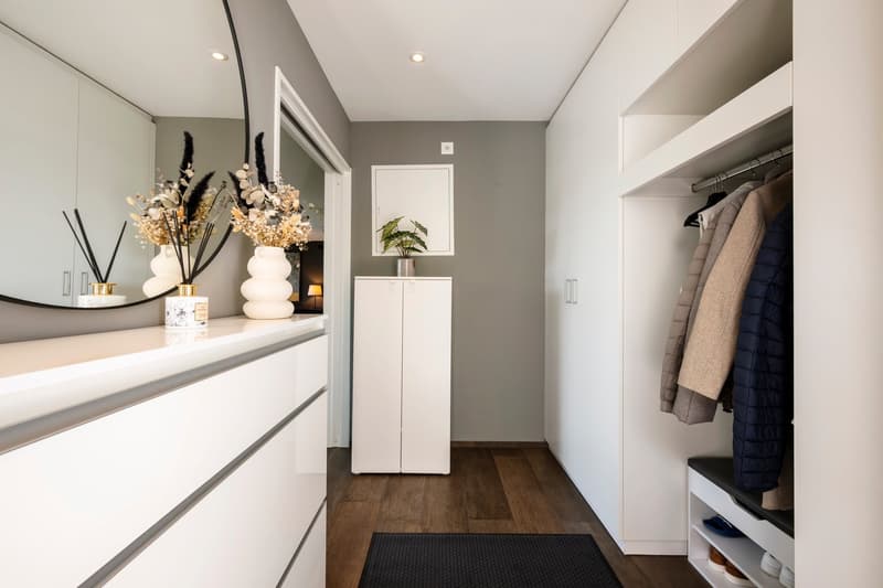Eingangsbereich (inkl. Garderobe/Einbauschränke)