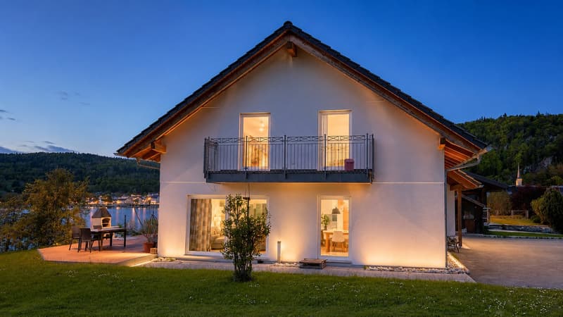 Villa contemporaine de 5.5 pièces, vue lac de Joux - Le Pont (13)