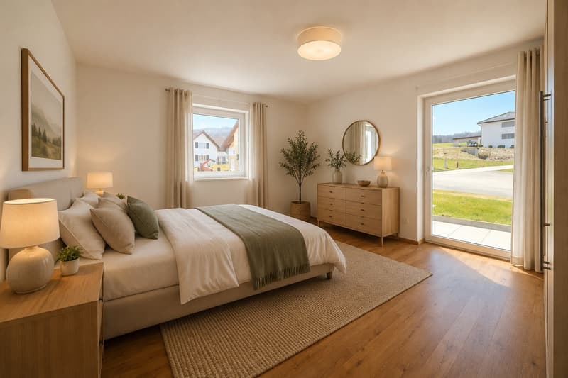 Villa contemporaine de 5.5 pièces, vue lac de Joux - Le Pont (8)