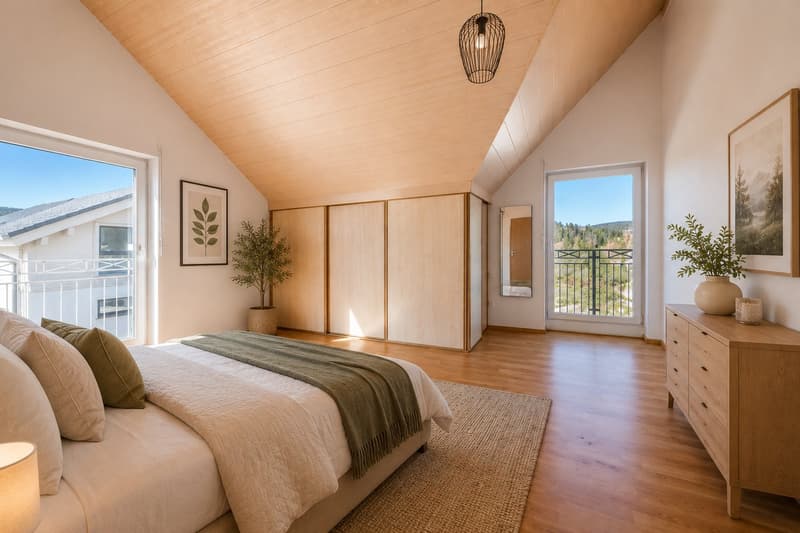 Villa contemporaine de 5.5 pièces, vue lac de Joux - Le Pont (6)