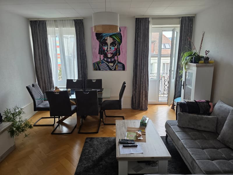 Charmant appartement de 3 pièces rénové avec balcon – La Chaux-de-Fonds (8)