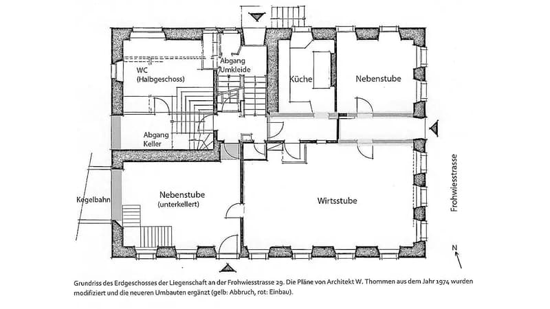 Grundriss EG Rössli
