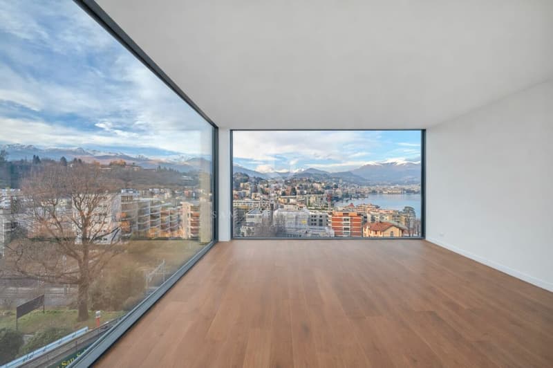 Attico Vista Lago e Città (9)