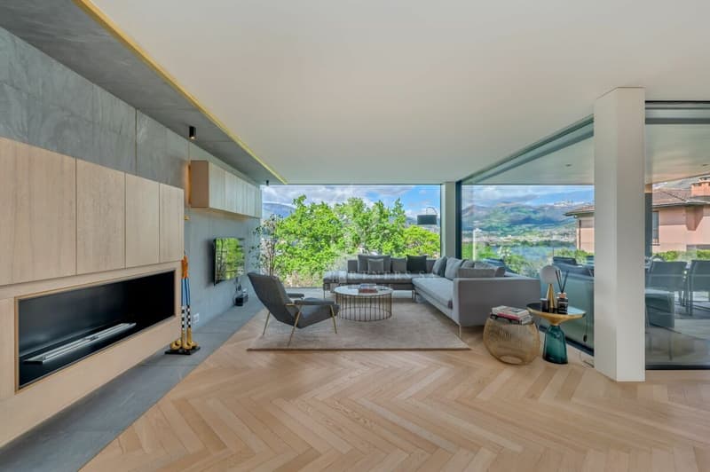 Moderno appartamento con vista lago a Paradiso (3)